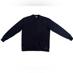 🖤 Zara Men’s Black Crewneck Sweatshirt – Size Small